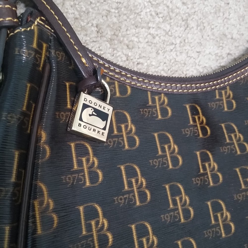 Dooney & Burke Classic 1975 Signature Leather Crossbody Bag